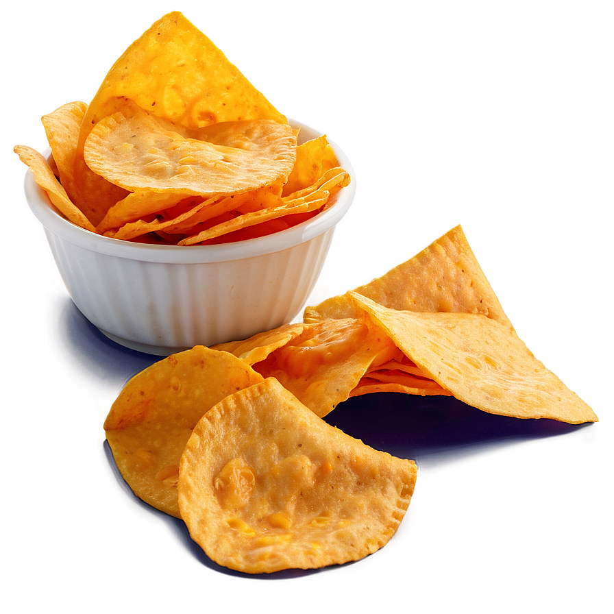 Nacho Cheese Chips Png 05242024