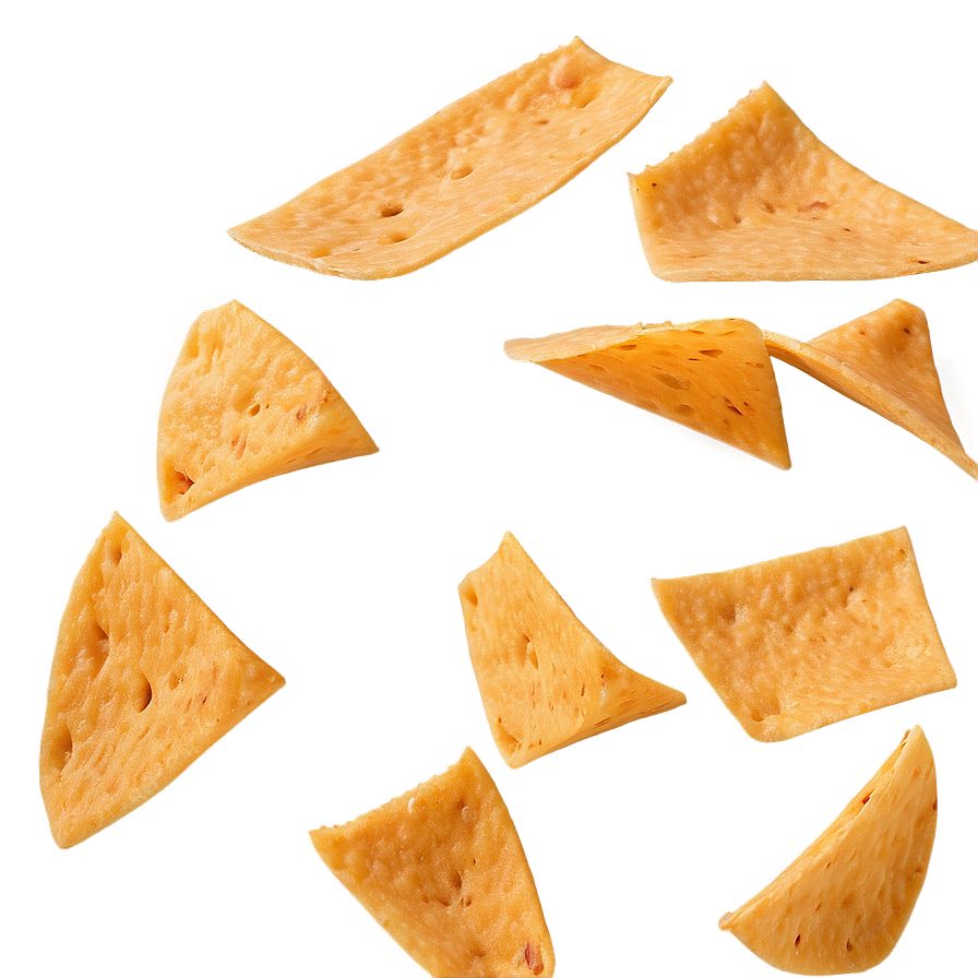 Nacho Cheese Tortilla Chips Png Qsd