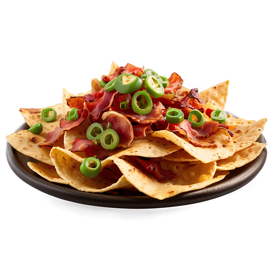 Nachos With Bacon Bits Png 66