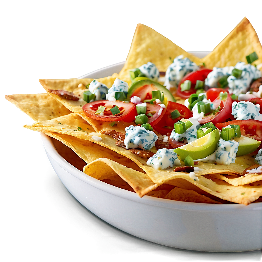 Nachos With Blue Cheese Png Nps