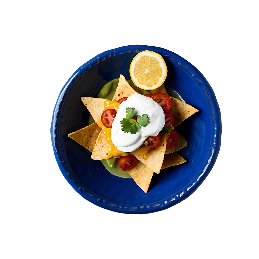 Nachos With Greek Yogurt Png 21