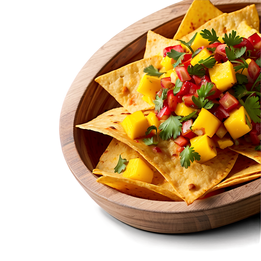 Nachos With Mango Salsa Png 15