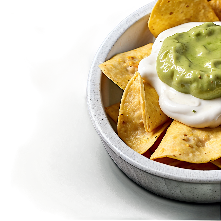 Nachos With Wasabi Mayo Png 06122024