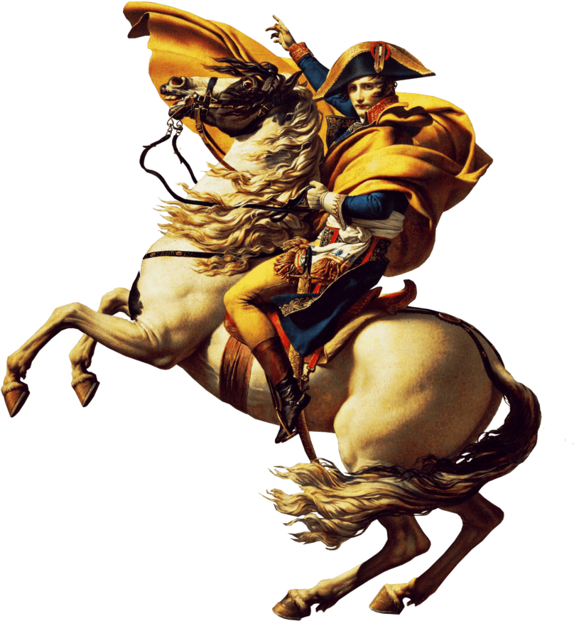 Napoleon Bonaparteon Horseback