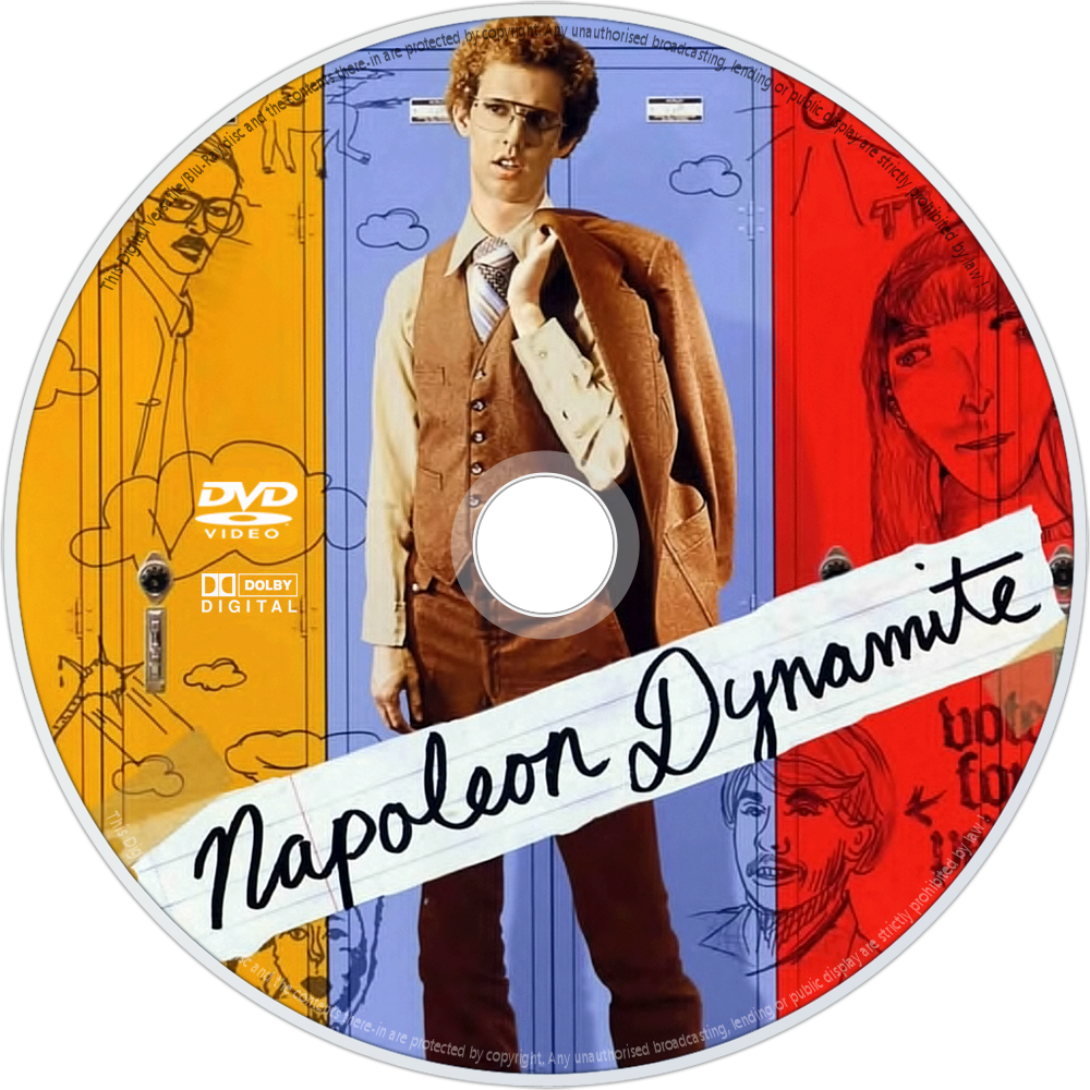 Napoleon Dynamite D V D Cover Art