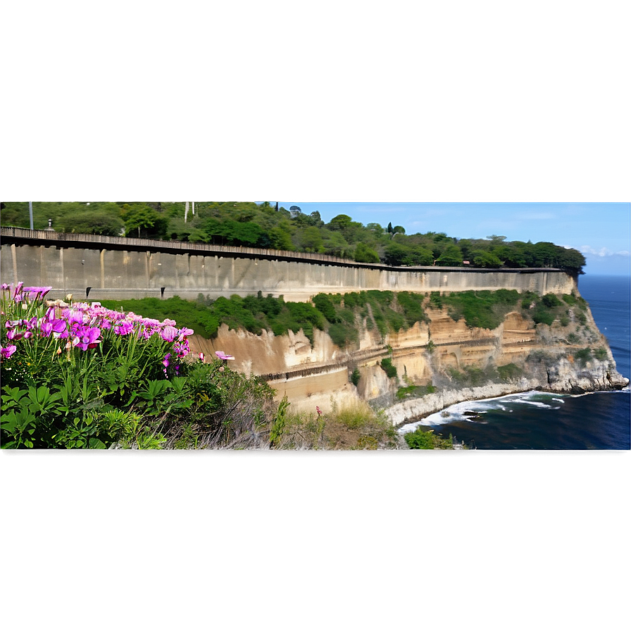 Napoli Coastal Cliffs Png 06282024