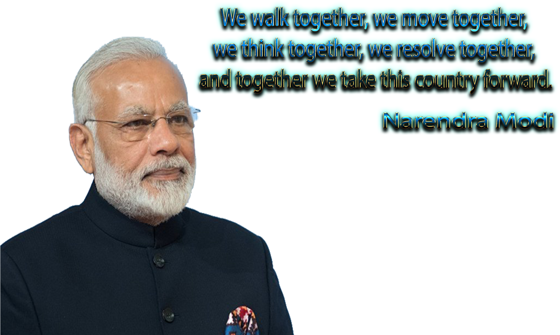 Narendra Modi Unity Quote