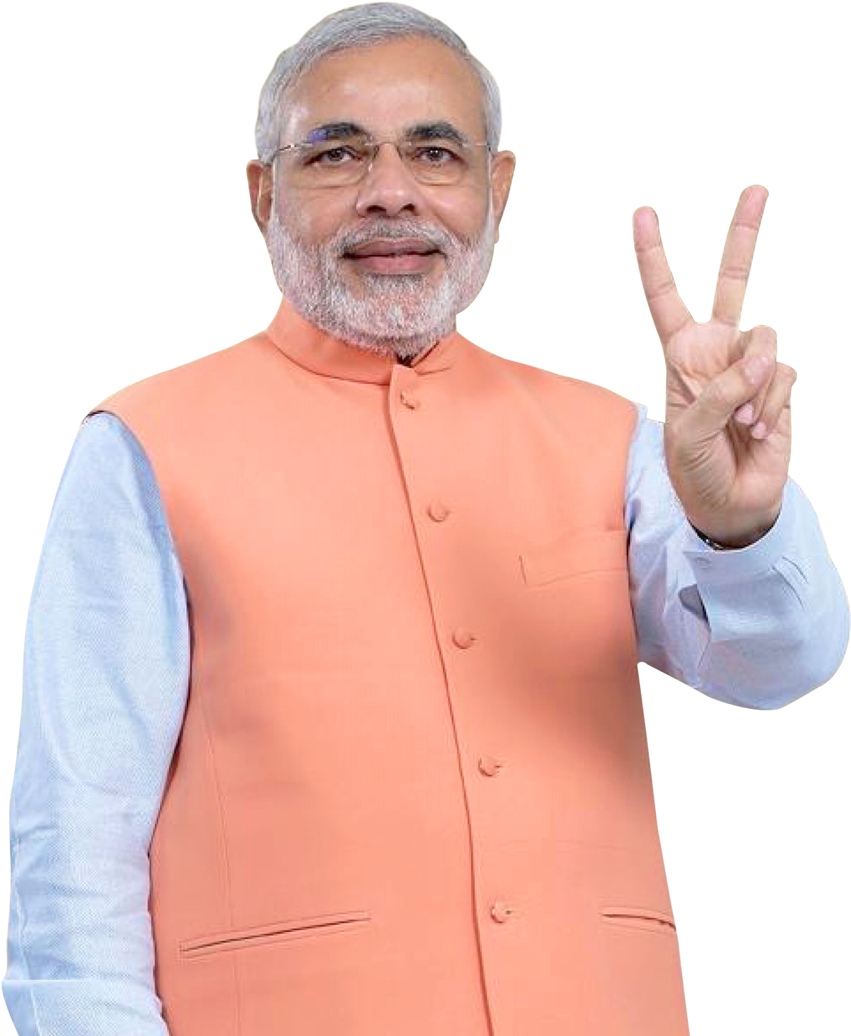 Narendra Modi Victory Sign