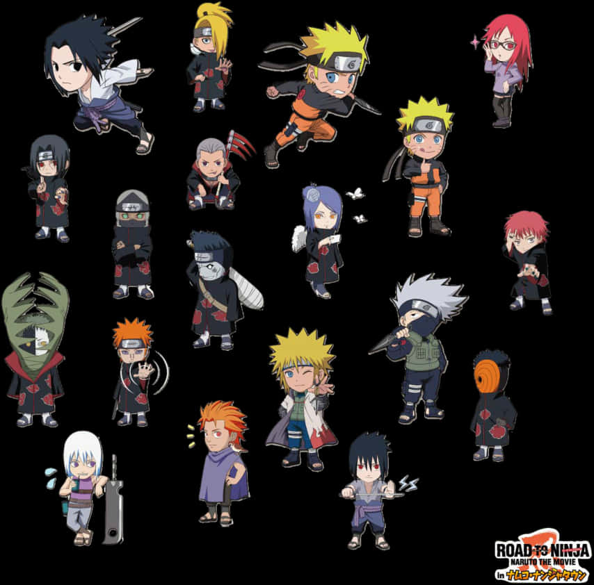 Naruto Chibi Characters Compilation