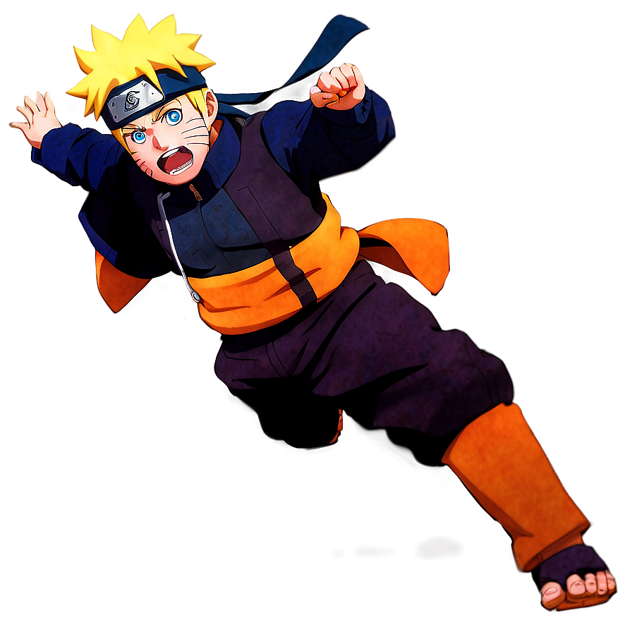 Naruto Running Energy Burst Png 06292024