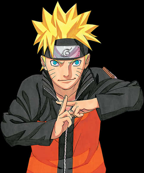 Naruto_ Uzumaki_ Anime_ Character_ Pose