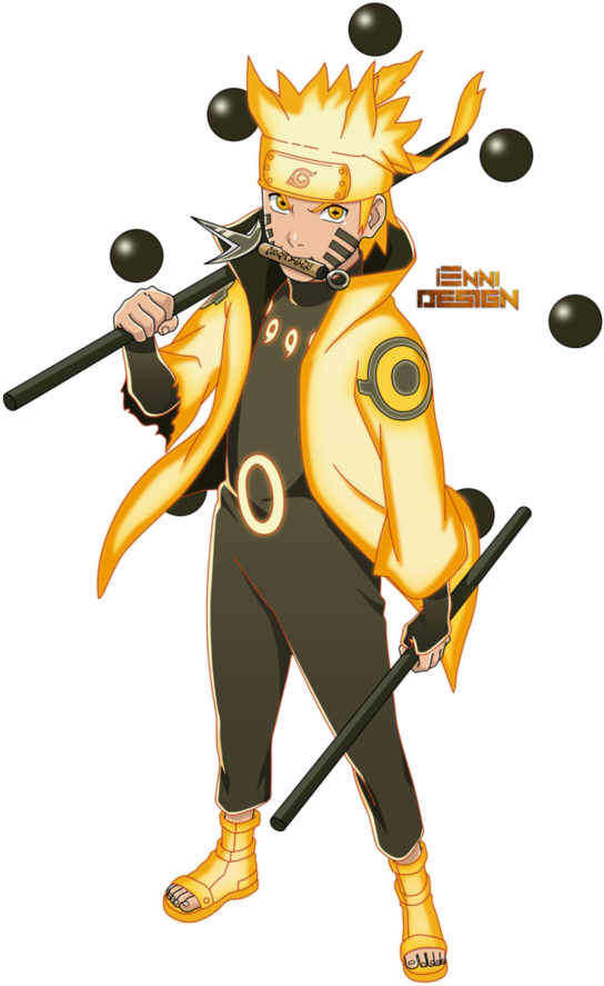 Naruto_ Uzumaki_ Sage_ Mode_ Pose