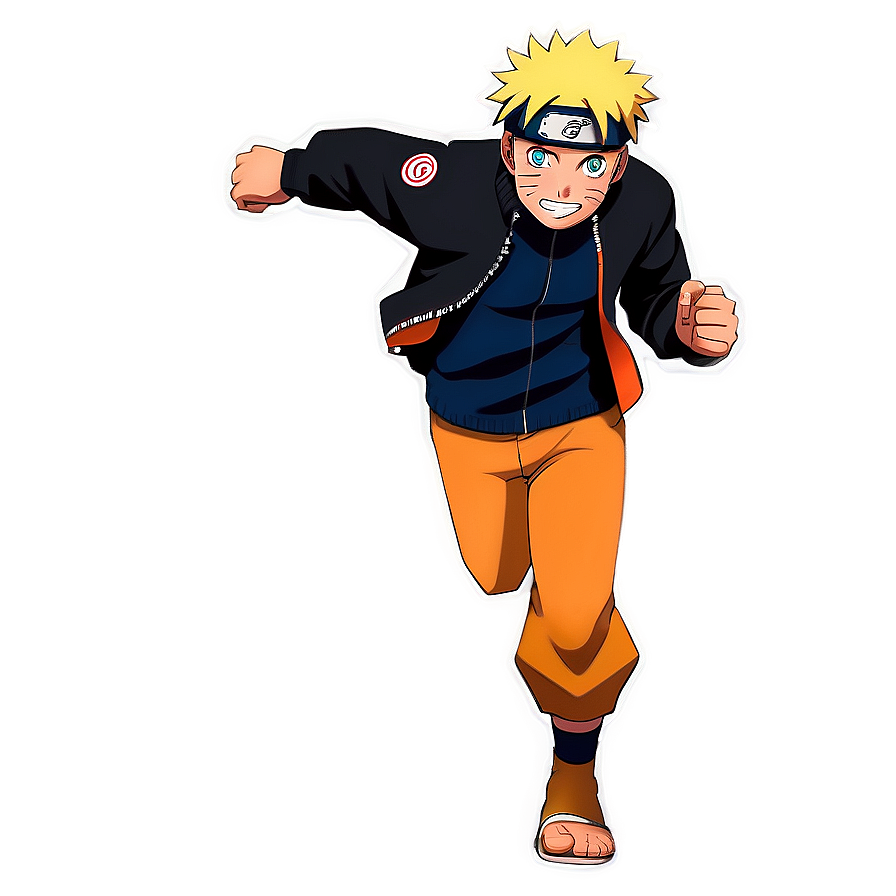 Naruto Youthful Run Png 06292024