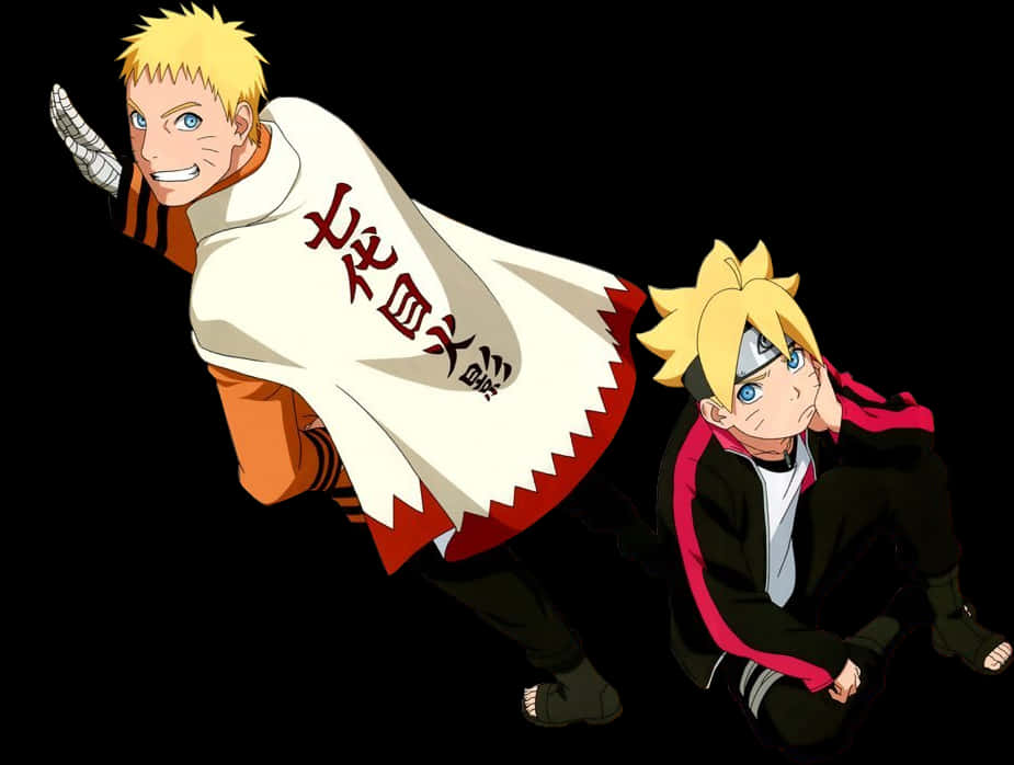 Narutoand Boruto Hokage Cloak