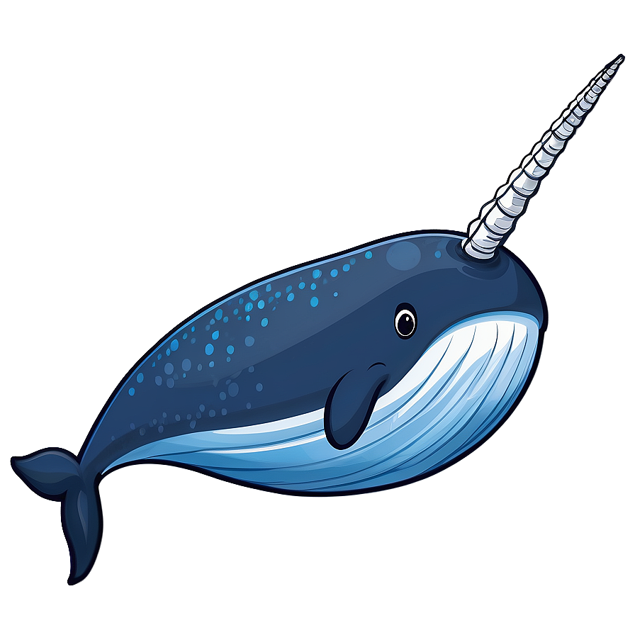 Narwhal And Whale Friends Png Vyq42