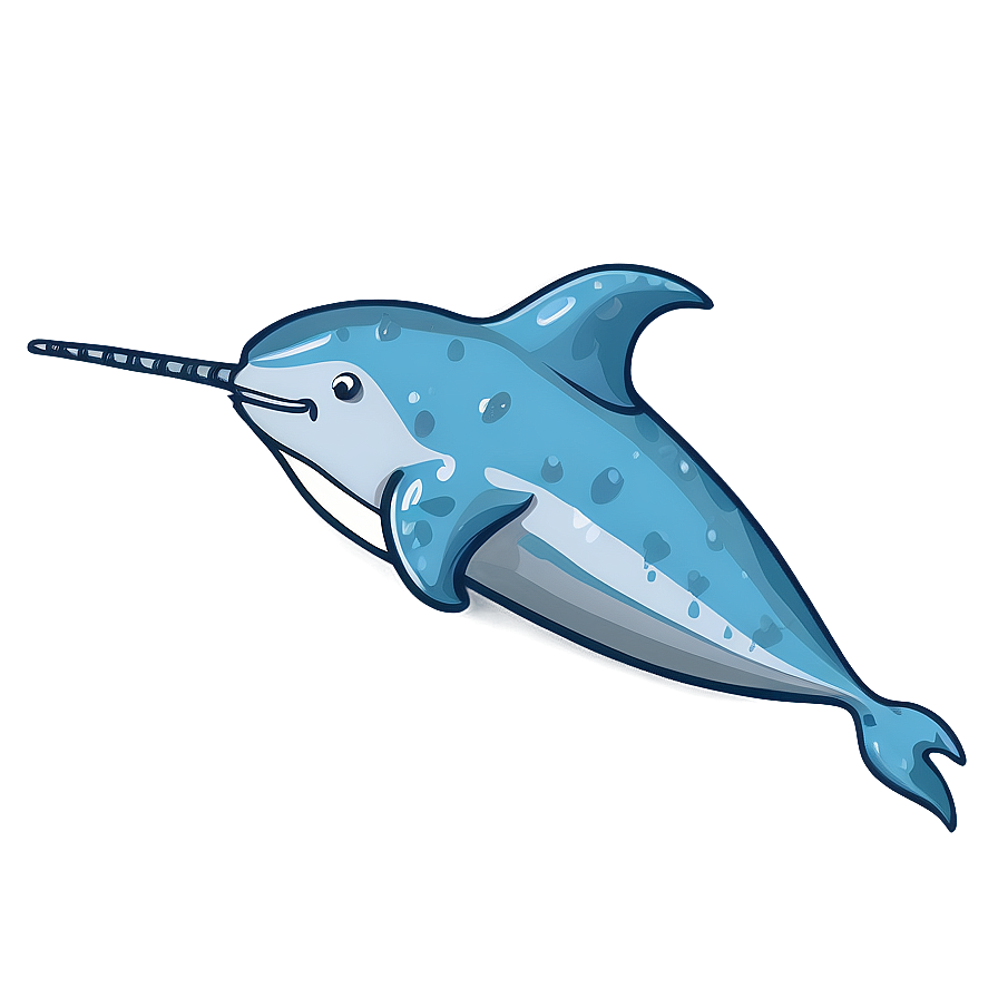 Narwhal Illustration Png Brr99