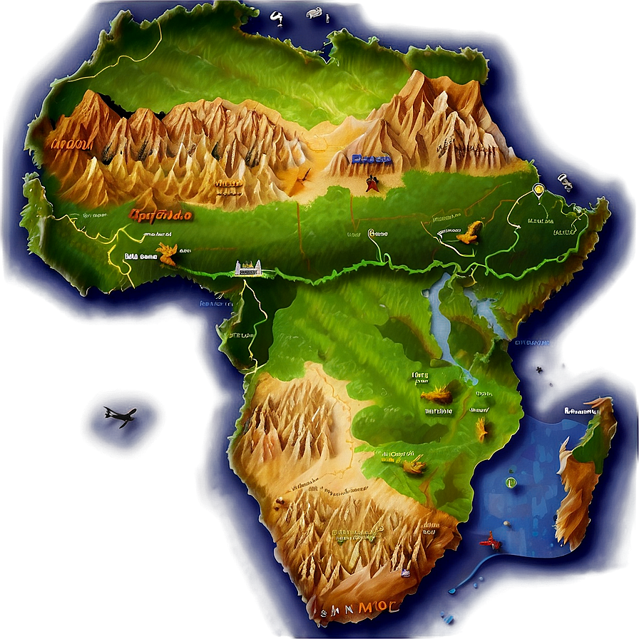 National Park Map Png 06242024