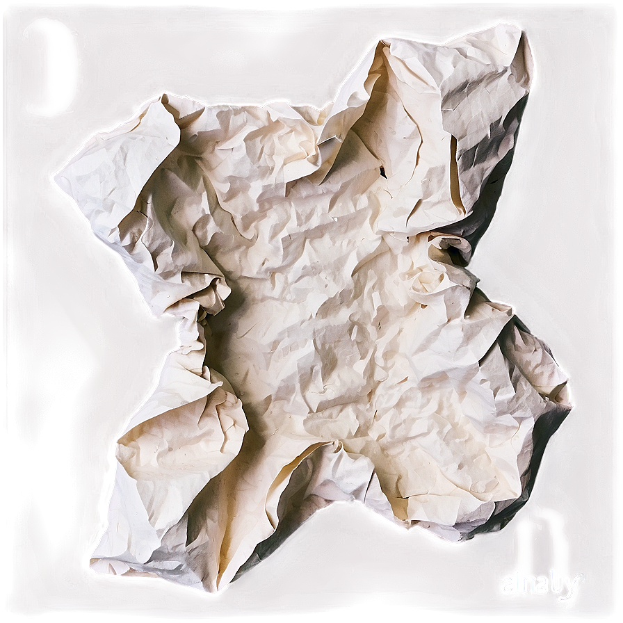 Natural Crumpled Paper Texture Png Vcy53