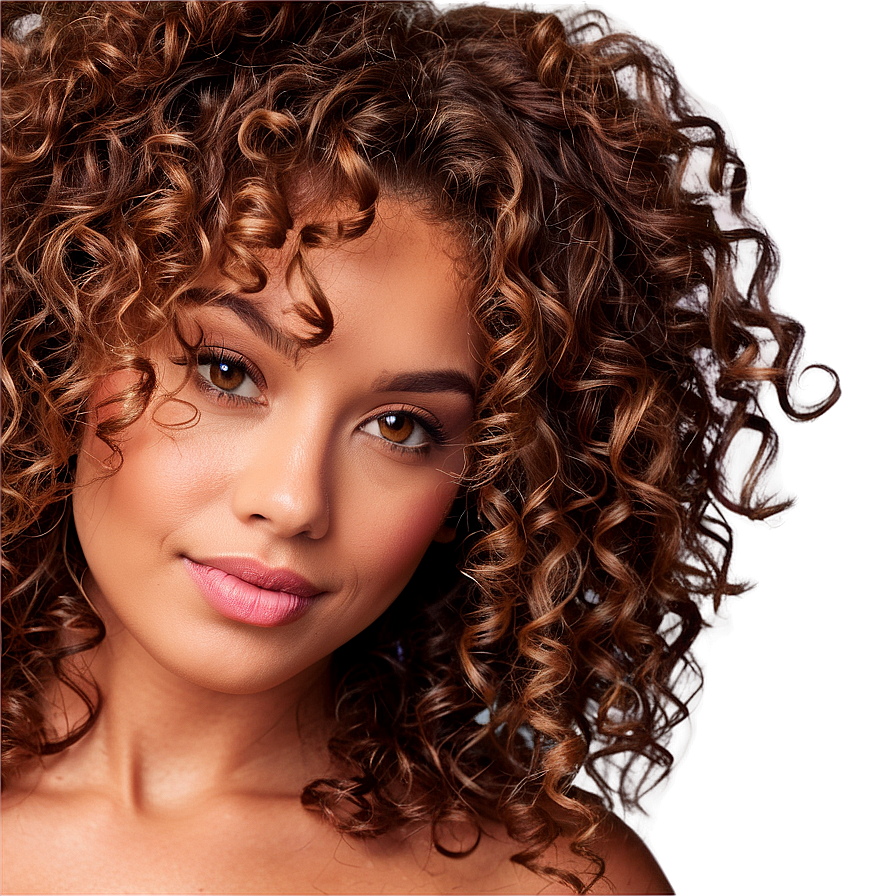 Natural Curly Hairstyle Png Ldc97