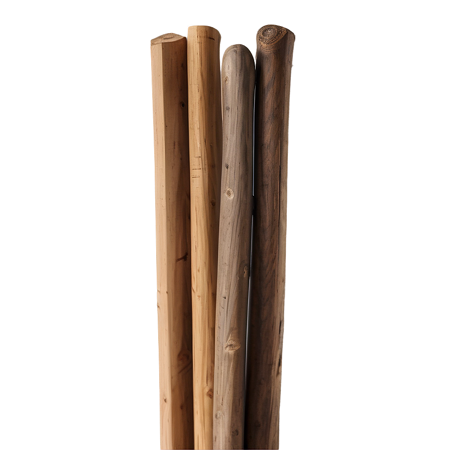 Natural Finish Wood Stick Png 77