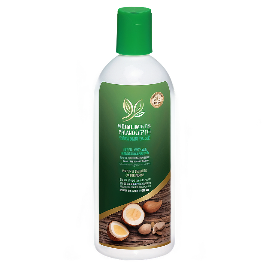 Natural Ingredients Shampoo Bottle Png Epv