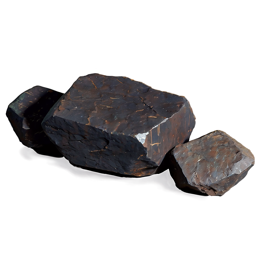 Natural Iron Ore Stone Png 06212024