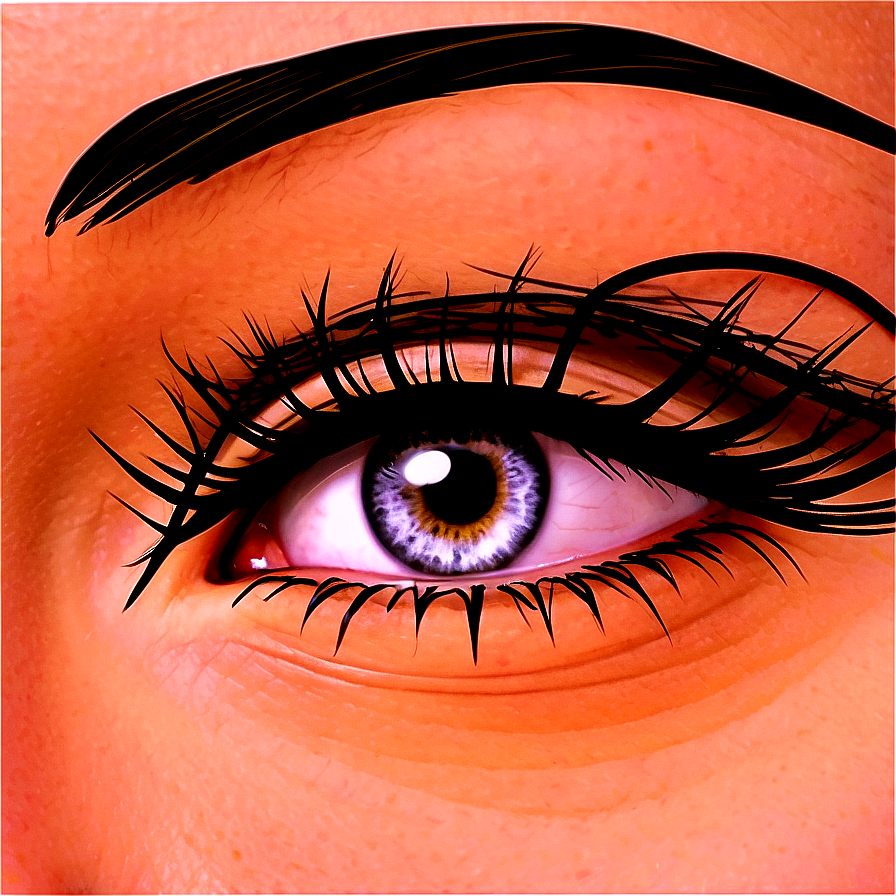 Natural Look Lashes Png 05252024