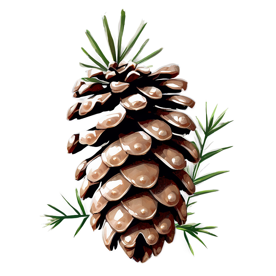 Natural Pinecone Image Png 38