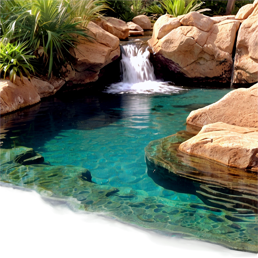 Natural Swimming Pool Png 8