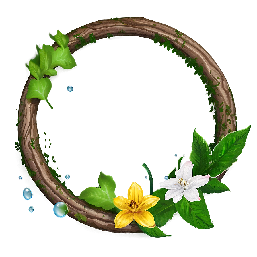 Nature Circle Frame Png Jos