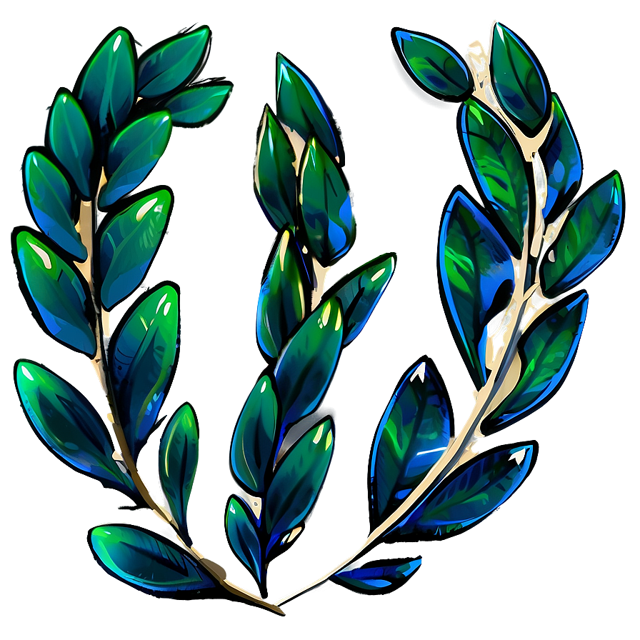 Nature Inspired Laurel Png Kep