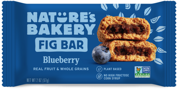 Nature's Bakery Blueberry Fig Bar Packaging