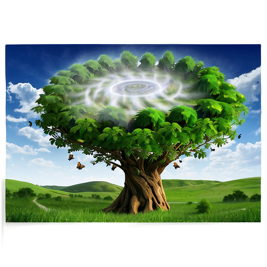 Nature Vortex Scene Png 25