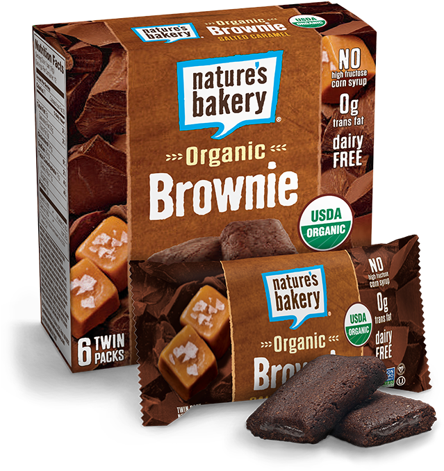 Natures Bakery Organic Brownie Packaging