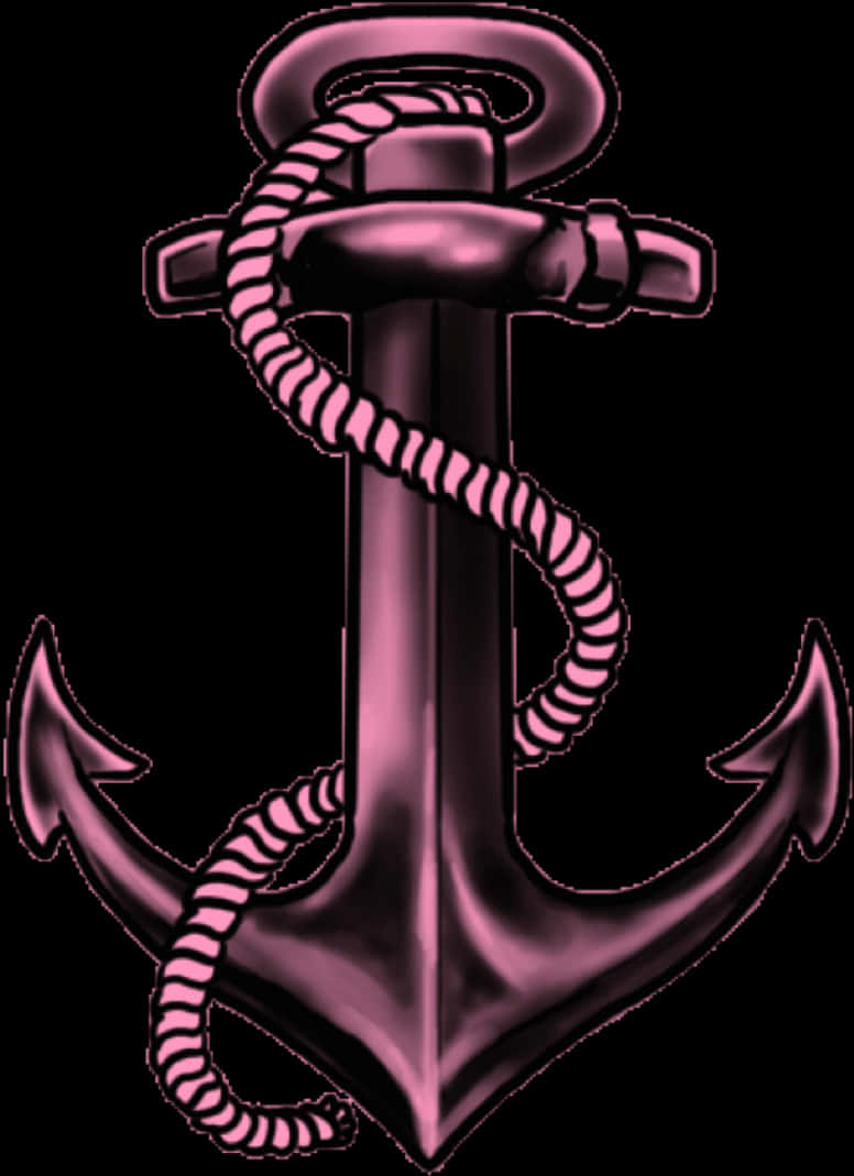 Nautical Anchor Tattoo Design