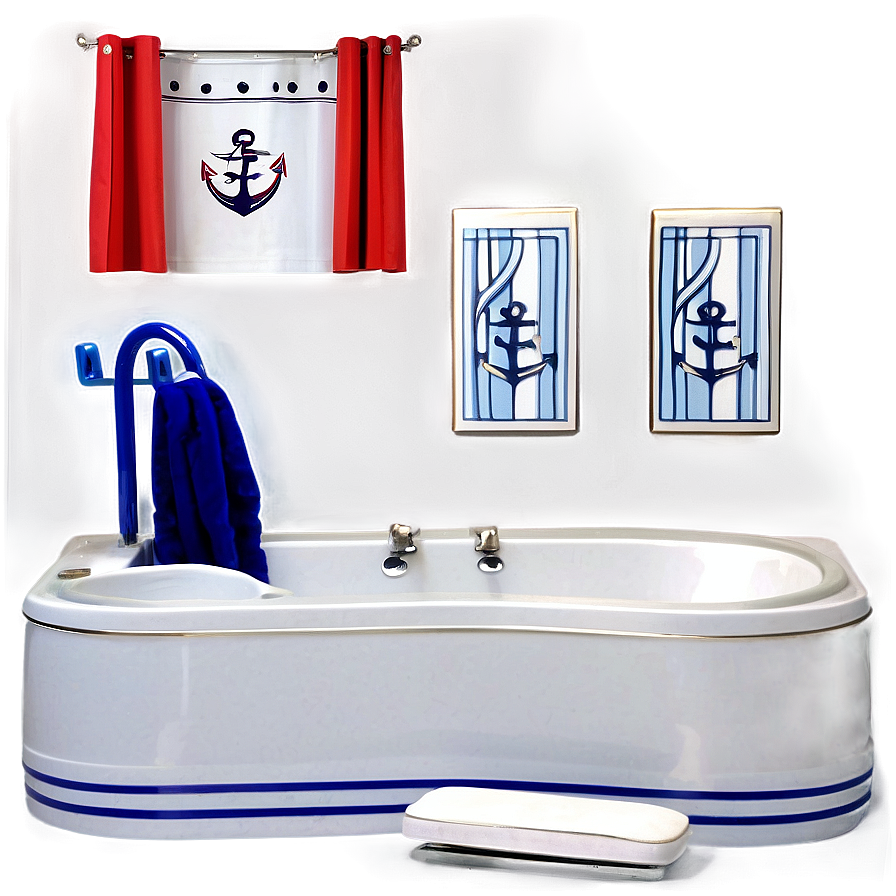 Nautical Bathroom Design Png 52