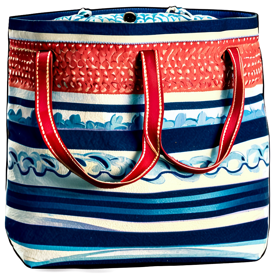 Nautical Beach Bag Png 7