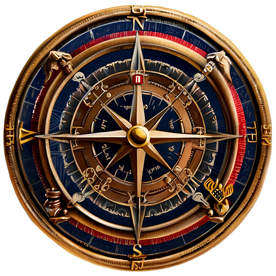 Nautical Compass Png Dog