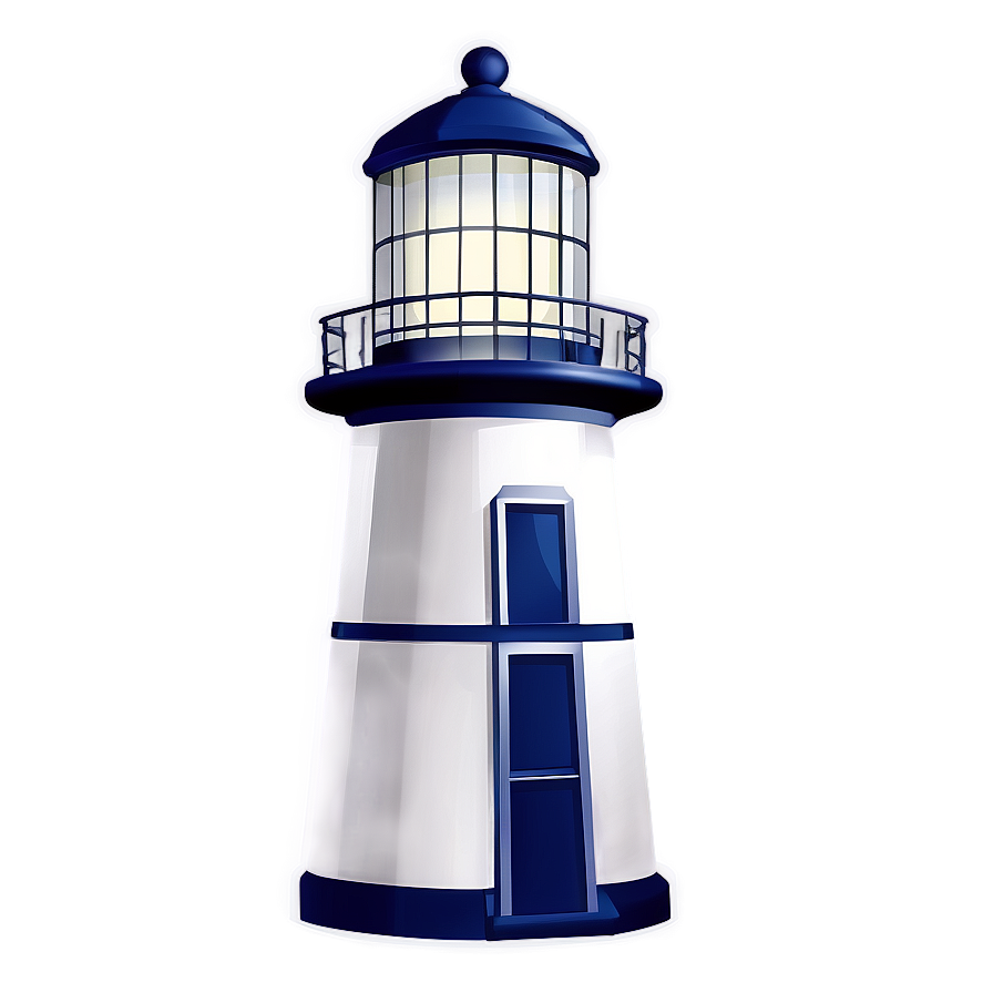 Nautical Lighthouse Design Png Ppb