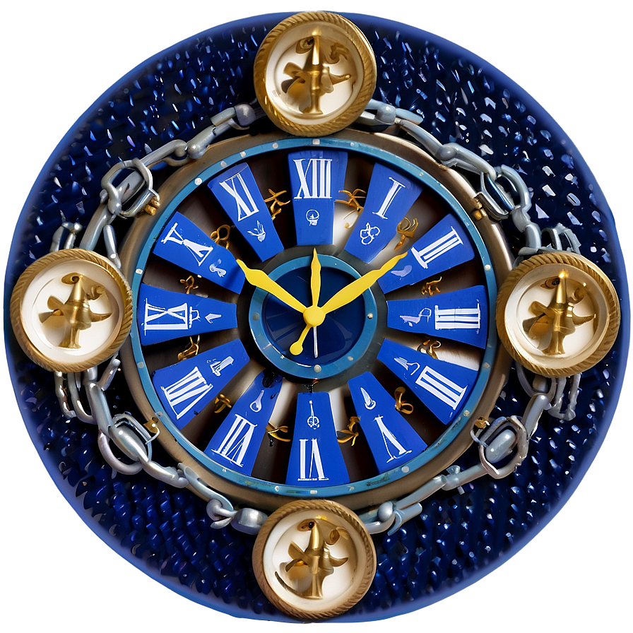 Nautical Theme Clock Png 04292024