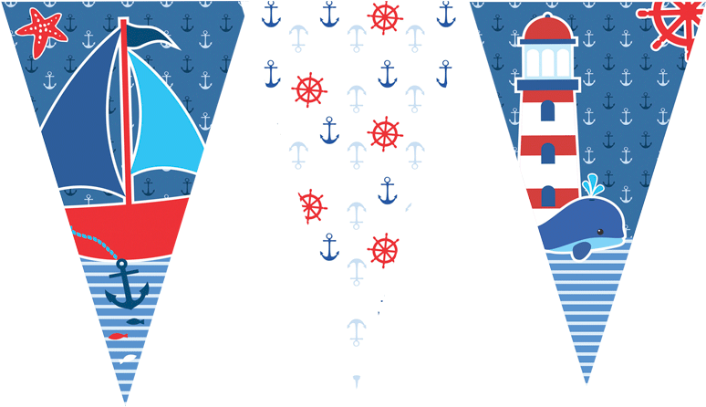 Nautical Themed Banner Design