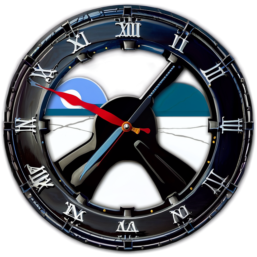 Nautical Wall Clock Png Qws93