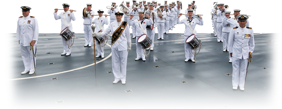 Naval Officers Parade Formation