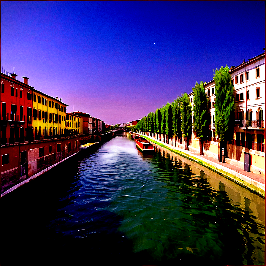 Navigli Milan Canal Png Ttb71