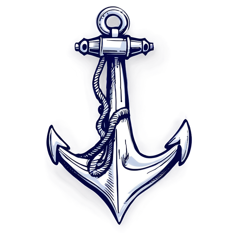 Navy Anchor And Stars Png Dmu