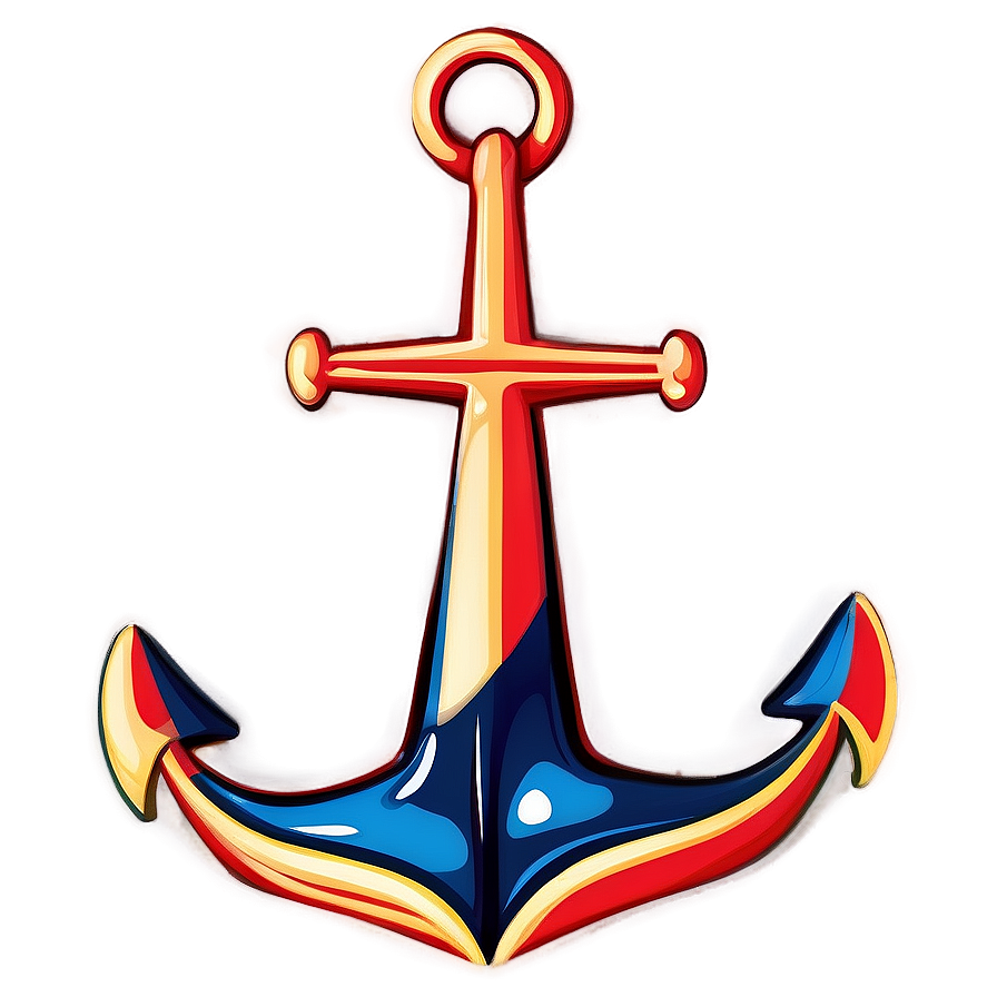 Navy Anchor And Wheel Combo Png Lpi57