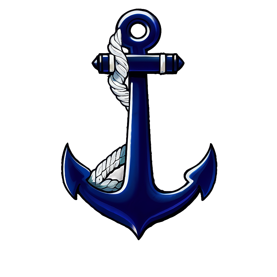 Navy Anchor B