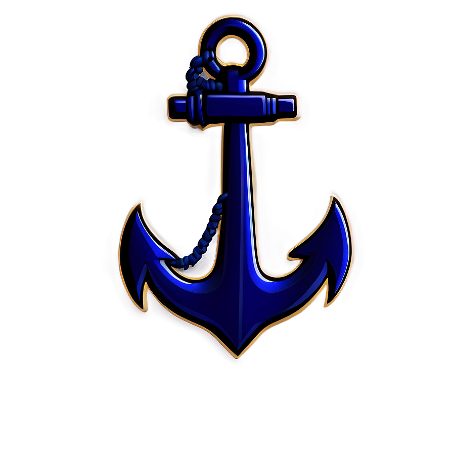 Navy Anchor Badge Design Png 45