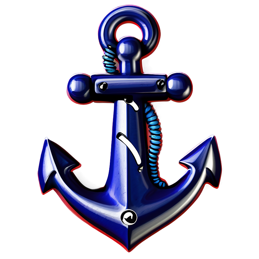 Navy Anchor D