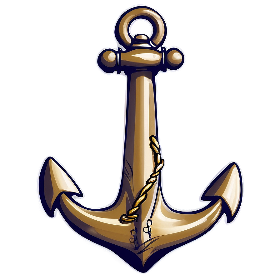 Navy Anchor Tattoo Style Png Dsb84